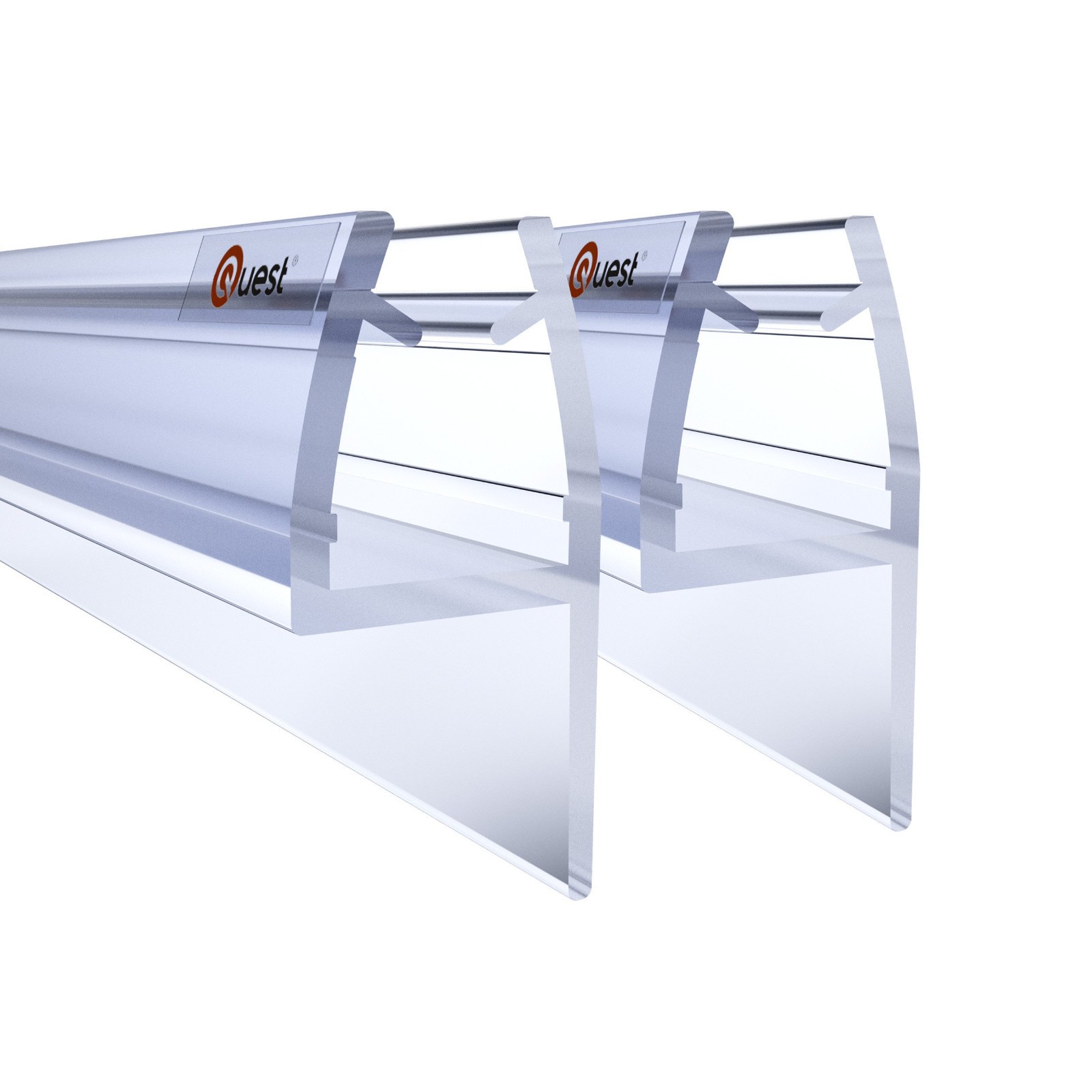 Junta de ducha QUEST vidrio de 6-8 mm, junta de repuesto para cabina de ducha...