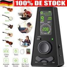 Digitales Metronom Elektronisches Metronom mit Lautstärkeregler Temporegler DE