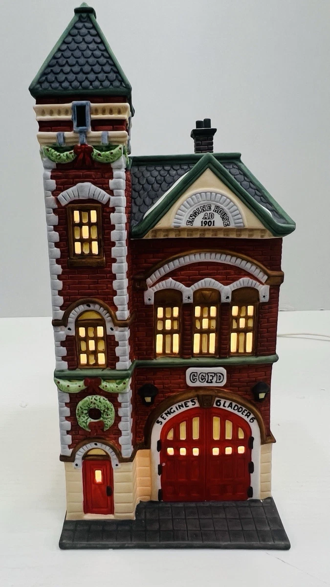 dept 56 firehouse products for sale | eBay