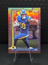 2025 Topps Chrome Football Terrance Ferguson Football Leather Refractor SP RC