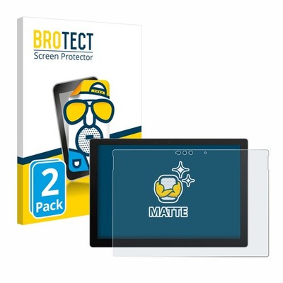 2x Schutzfolie Matt für Microsoft Surface Pro 7 Plus Displayschutz 