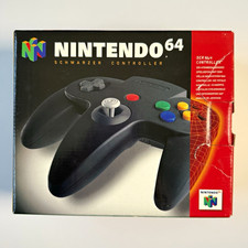Nintendo 64 Controller schwarz mit OVP