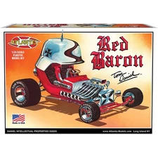 Tom Daniel Red Baron Show Car w/Trading Card - Model Kit