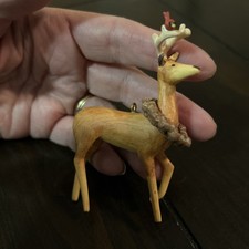 Hallmark Keepsake Ornament Peaceful Animals Reindeer 2007 VIP Christmas Ornament