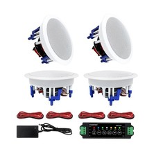 STUDIOFINIX 5.25 Inch Bluetooth Ceiling Speakers,600W Great for Home Theater,...