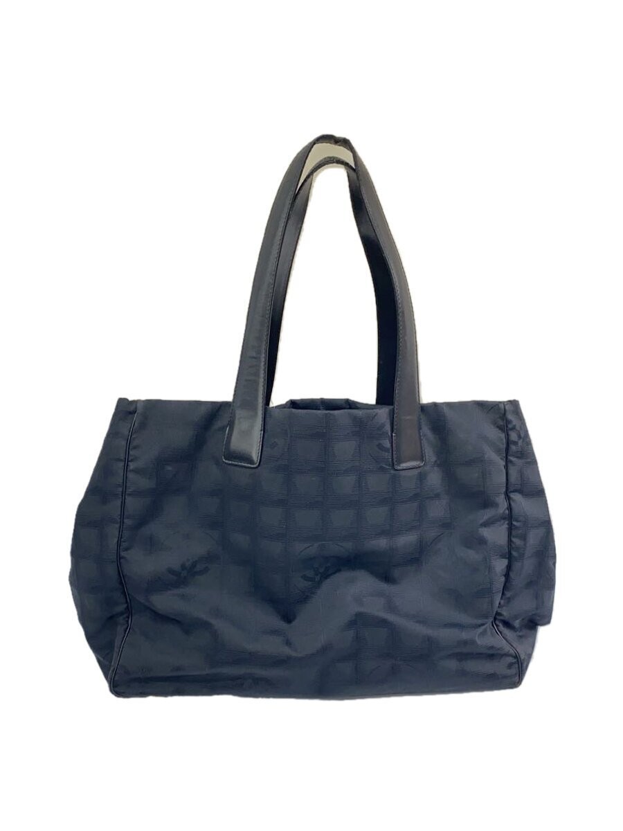 CHANEL Black All Over Pattern Tote Bag