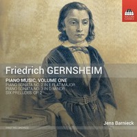 Klavierwerke Vol.1 | Friedrich Gernsheim | Deutsch | Audio-Cd | Cd | 2019