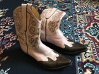Women’s Old Gringo Boots Size 9 Beautiful Pink And Brown Cowboy Boots — photo 1