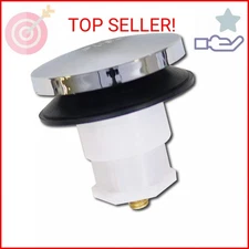 KISSLER & CO. INC Drain Stopper,Plastic,Chrome (58-7153)
