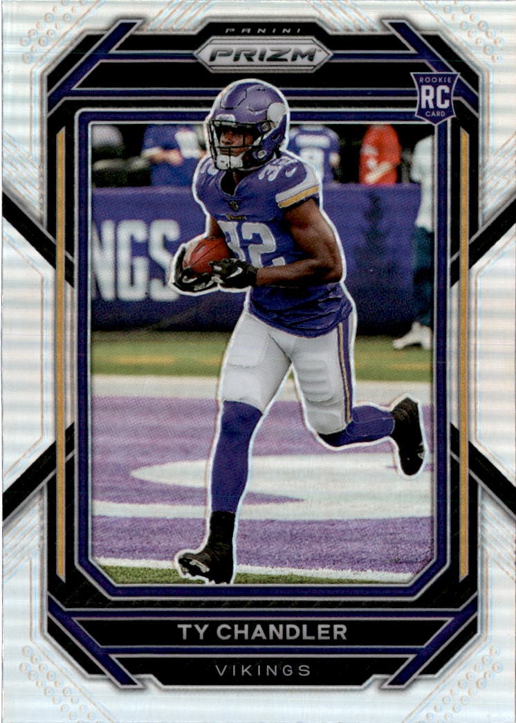 Ty Chandler Panini Prizm #348 Silver