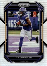 2022 Panini Prizm #348 Ty Chandler Silver Minnesota Vikings