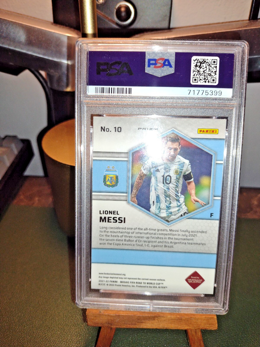 2021-22 Panini Mosaic FIFA Road to World Cup - Lionel Messi #10