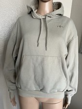 alo Pullover Hoodie Sweatshirt Logo Casual Lounge Athleisure Gym Oversized sz XS