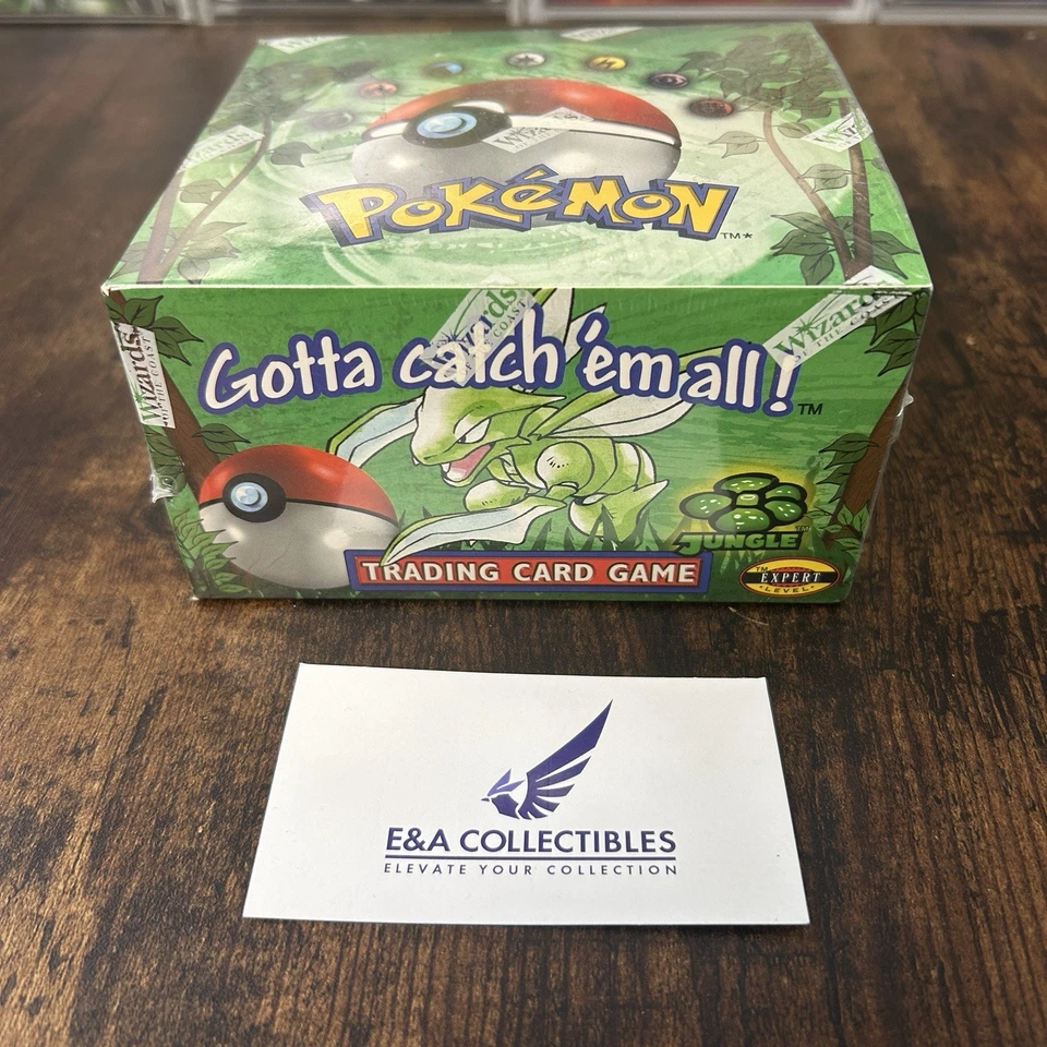 Бустер 1999 Pokemon Unlimited Jungle в заводской упаковке - Изображение 2 из 2