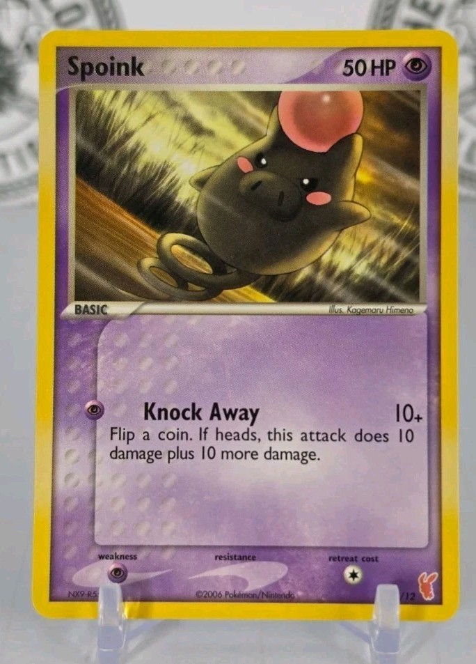 Spoink 65/106 EX Emerald Regular Non Holo Pokemon 