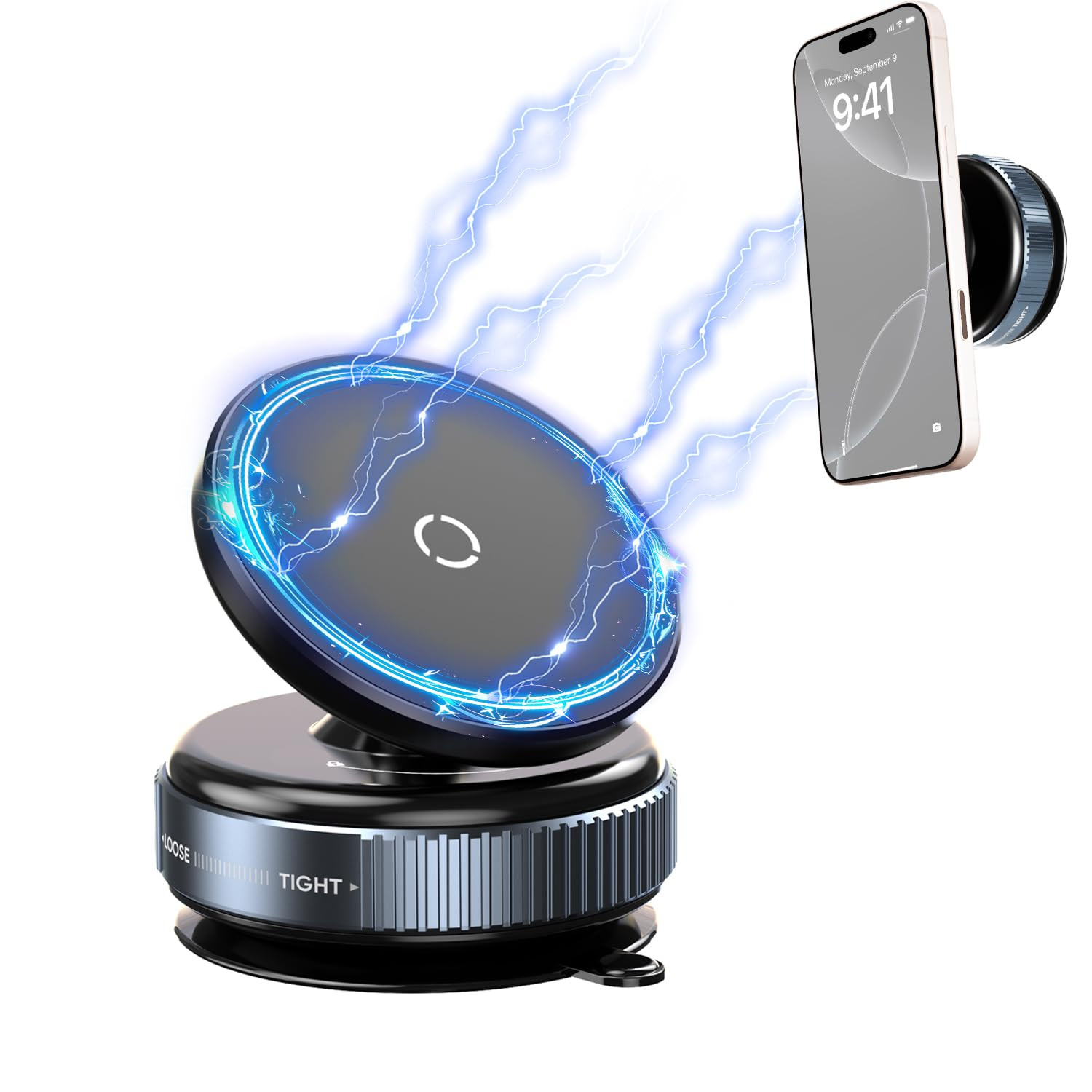 Ultra Strong Magnetic Car Phone Holder with 360° Rotation Magsafe Compatible