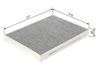 Bosch Filter, Innenraumluft 1 987 432 431 FüR VW Audi Porsche