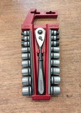 Craftsman 19 Piece SAE & Metric 3/8” Drive Ratchet & Socket Wrench Set 24963