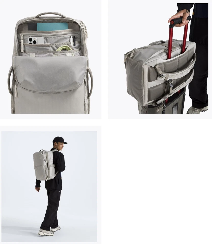 Paquete de viaje The North Face Base Camp Voyager - 35 L todo color 236554 Foto 3 de 4