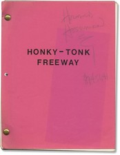 John Schlesinger HONKY TONK HONKY-TONK FREEWAY Original screenplay for #159986