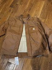 Mens Carhartt 2XL FR Jacket OJ2182-FRM Quick Duck NEW Relaxed Fit
