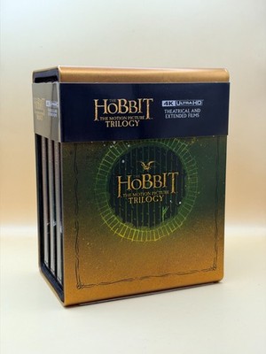 The Hobbit: The Motion Picture Trilogy - SteelBook (Extended & Theatrical) - 4K