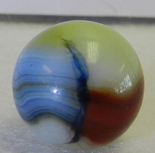 20187m Nice Looking Vintage Vitro Agate Marble .66 Inches