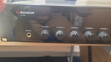 Monacor PA-324 Mono 240 Watt Mischpult Verstärker