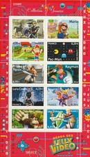 BLOC FEUILLET  BF 91- COLLECTION JEUNESSE-HEROS DES JEUX VIDEO  - 2005  - NEUF**