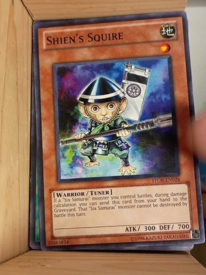 Shien's Squire STOR-EN026 Storm of Ragnarok Unlimited|Unlimited Edition