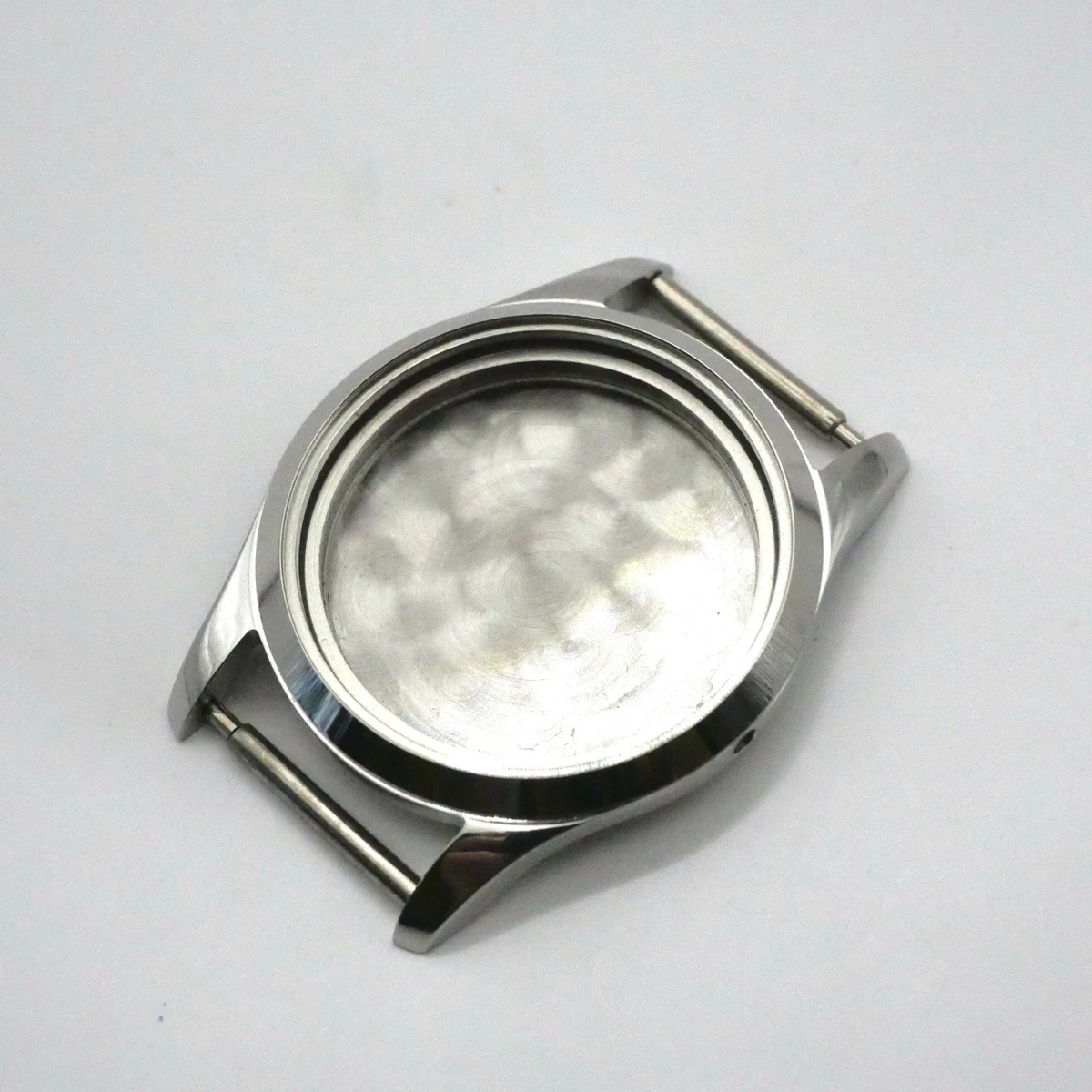 Boitier Montre Voyage Vintage Boîtier De Montre De Voyage Années 30 - Nickel -chrome (sans Mécanisme) - Occasion Boîtier Montre Voyage Vintage