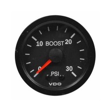 Vdo Vision Mechanical Boost Pressure Gauge 2 116 Dia Black Face 150104 Vdo Vision Mechanical Boost Pressure Gauge 2 116 Dia Black Face 150104