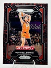 2024 Panini Prizm Monopoly WNBA Veronica Burton #1 Classic Icons Red Prizm