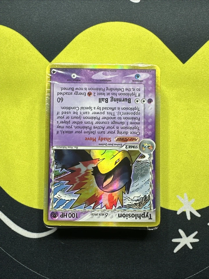 Pokemon Typhlosion Dragon Frontiers Shadow Blaze Theme Deck - Cards Only Sealed - Изображение 4 из 4