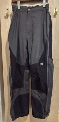 Helly Hansen Helly Tech Mens M Waterproof Pants Ski Snow Fishing Hiking Full Zip