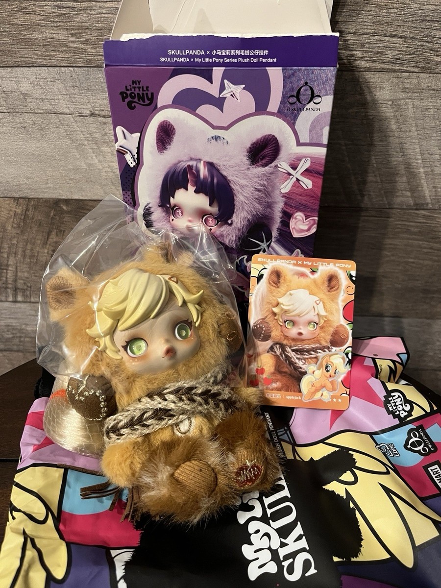 Authentic POP MART SKULLPANDA x My Little Pony APPLEJACK. New! | eBay