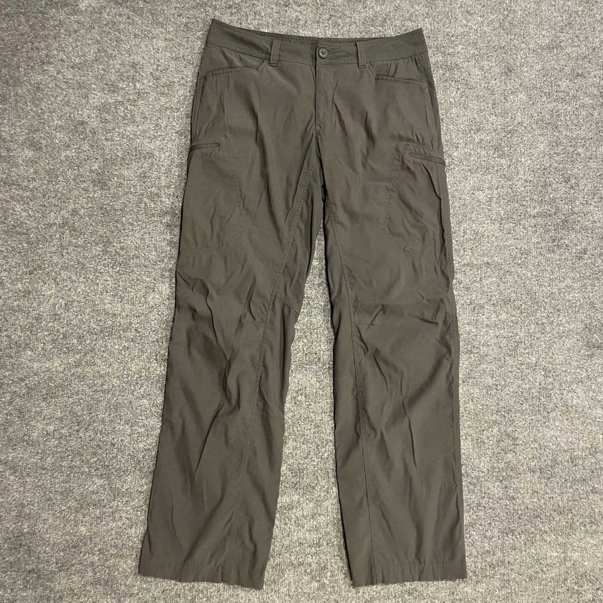 Eddie Bauer Jeans Pantaloni Uomo Dritto Cargo Esterno Wander 52 XL W36