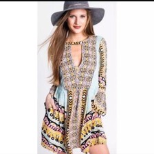 Free People Tegan Dress Size 6 Bohemian Festival