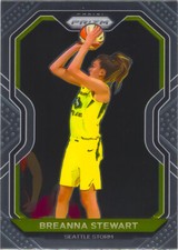 Breanna Stewart 2021 Panini Prizm WNBA Basketball Chrome Card #85 Seattle Storm