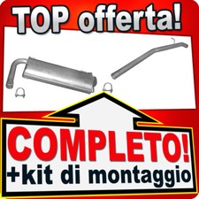 Scarico Completo per FIAT DUCATO III 2.3 3.0 D Multijet JTD LWB Marmitta