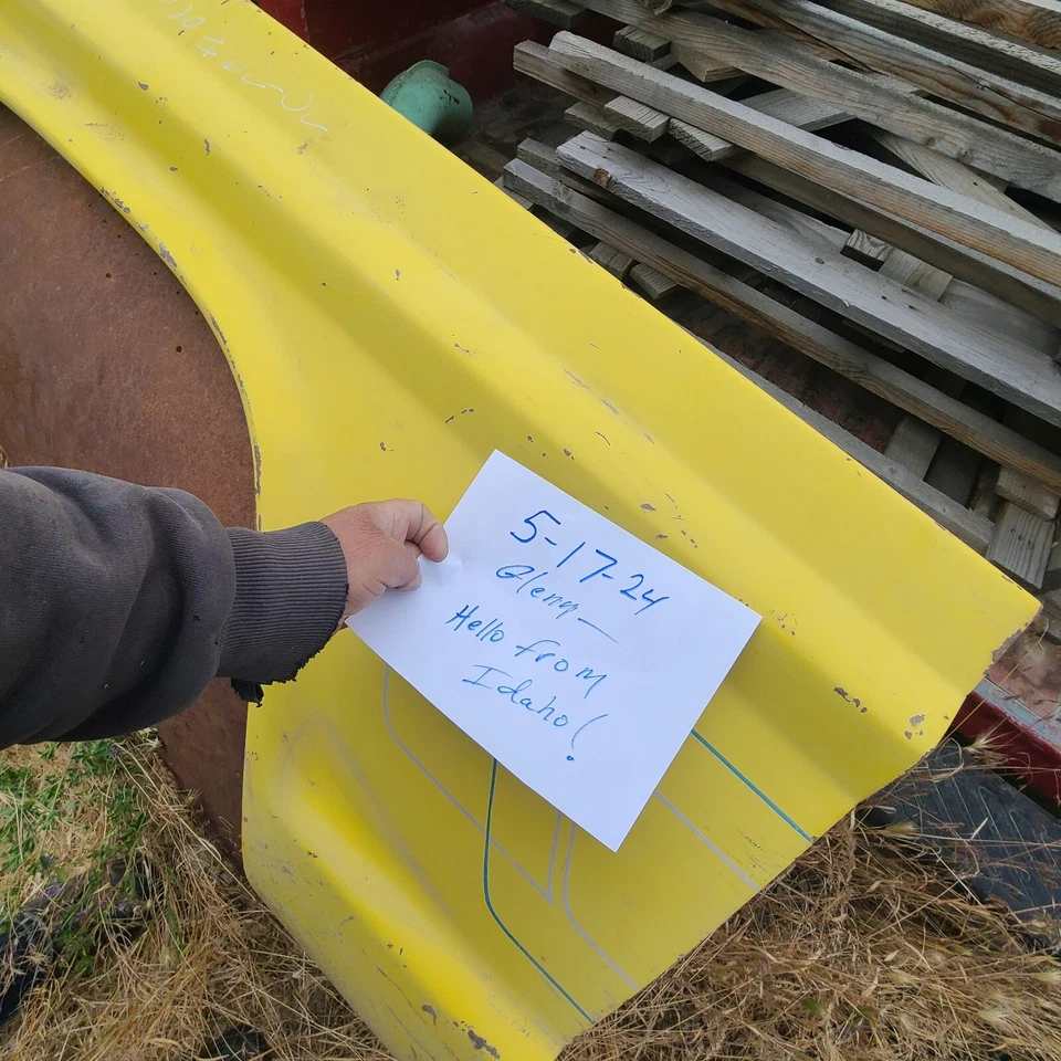 1967 - 1972 年福特皮卡挡泥板司机侧 F100 F250 卡车仅本地提货 — 第 3/4 张图片