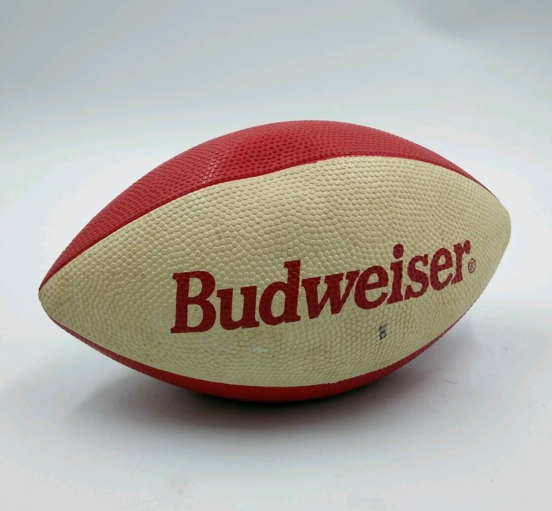 Vintage 90s Game Master Budweiser Beer Red/White 10