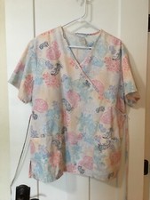  SB SCRUBS LADIES SCRUB TOP  SIZE L