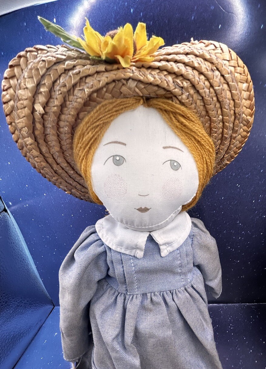 Hallmark POUPEE Spoonful of Stars Becky Kelly Cloth Rag Doll With Tag 16 in