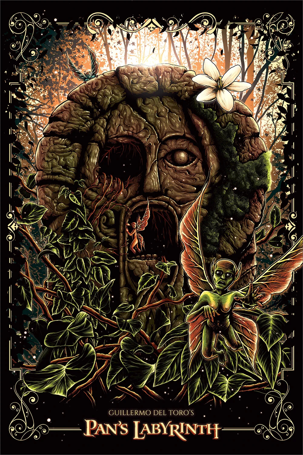 Pan's Labyrinth Movie Film Poster Giclee Print Art 16x24 #100 Mondo
