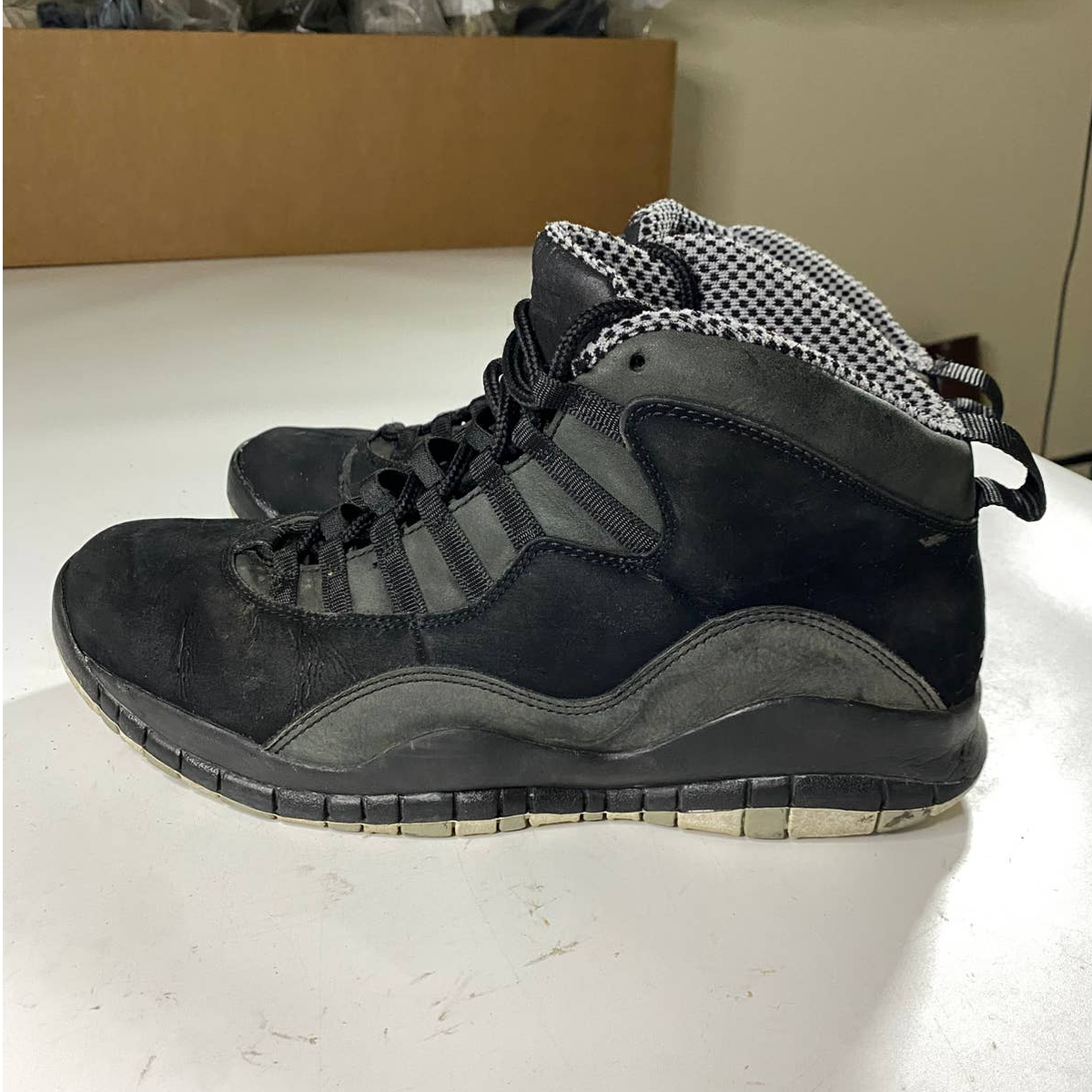 Nike Air Jordan X Stealth 10 Retro 2011 Black White 310805  display picture 3