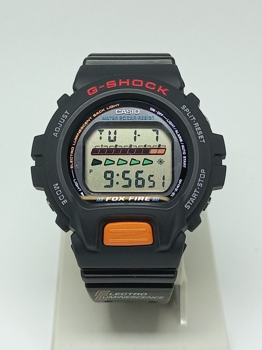 Casio G Shock DW-6600B FOX FIRE Vintage (1199) Module Men Casio G Shock DW-6600B FOX FIRE Vintage (1199) Module Men