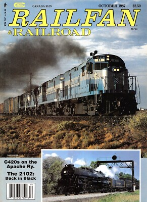 #ad Apache Railway ALCO C420 Engine 82 Mag Cover Reverse amp; Inset Info Vtg Excerpt $35.96