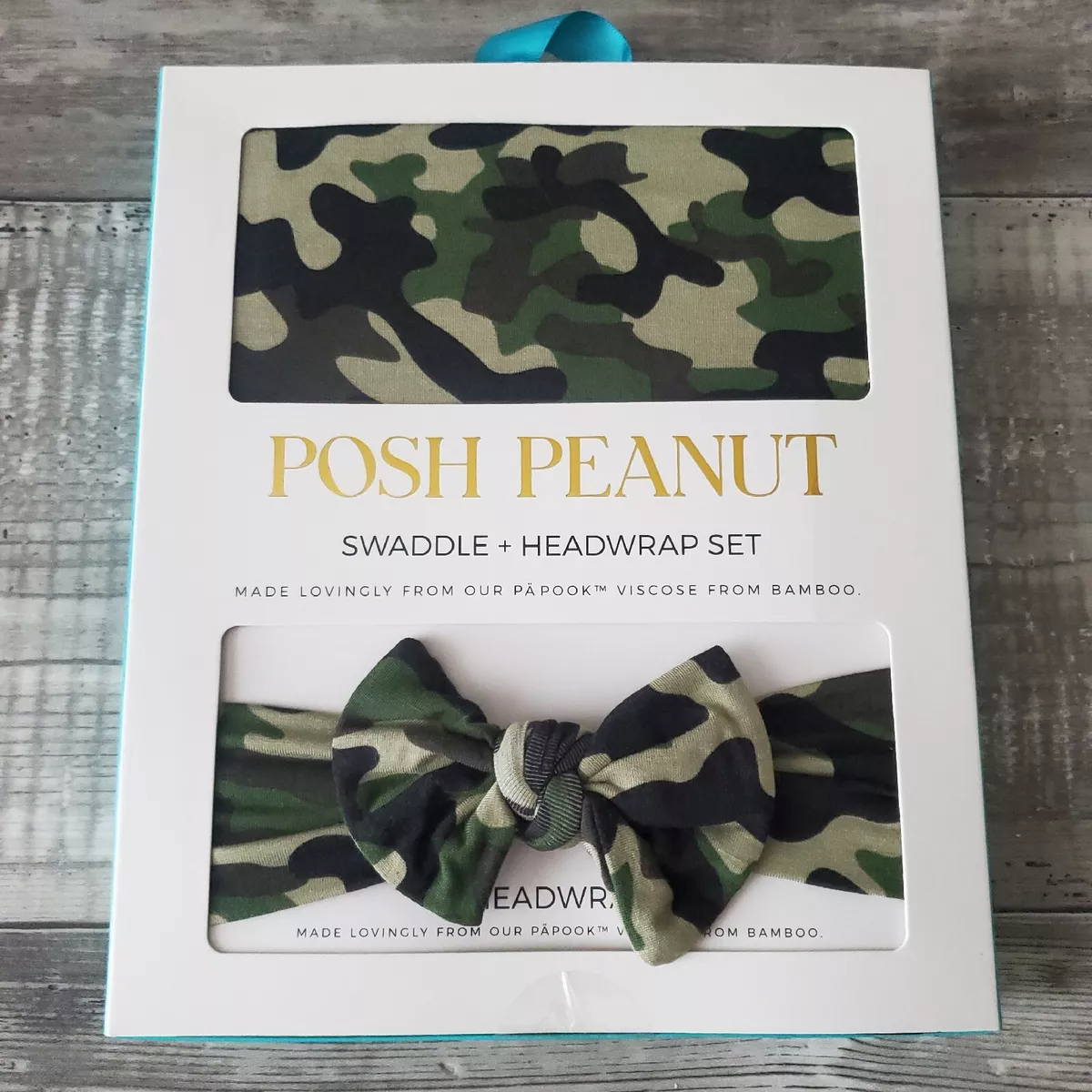 Camo swaddle online set