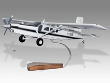Pilatus PC-6 B2-H4 Turbo Porter Desk Wood Airplane New Model Large Scale 1/32